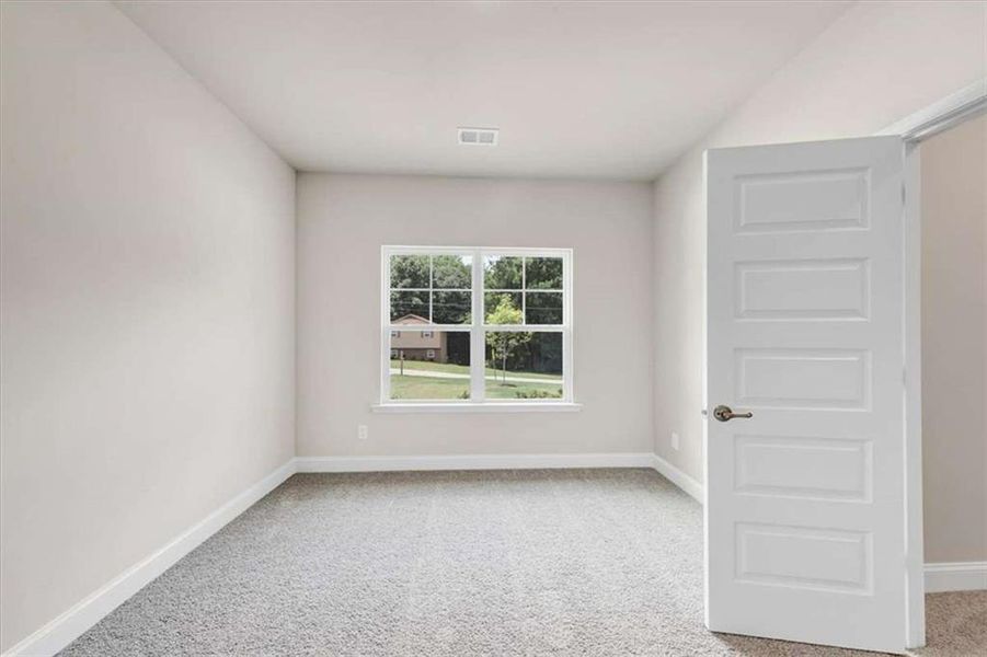 Spacious, unfurnished interior of a new home in Park Place, Bowdon (Image 29). Spacious, unfurnished interior of a new home in Park Place, Bowdon (Image 29).