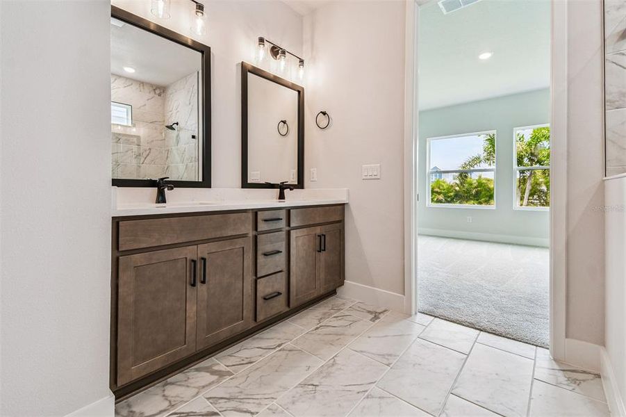 Furnished interior view inside a new home in North River Ranch – Garden Series, Parrish (Image 12).