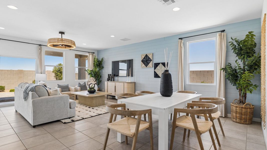 Furnished interior view inside a new home in Western Crossing, Florence (Image 9).