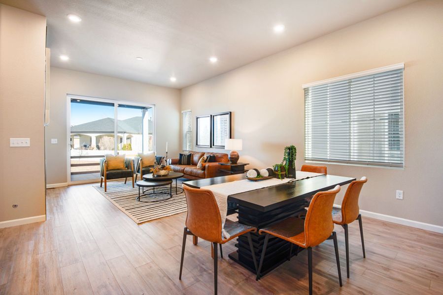 Furnished interior view inside a new home in Westside Crossing, Berthoud (Image 12).