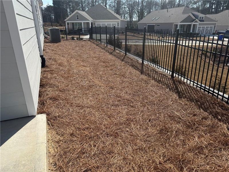 Exterior details and patio area of a home in , Hiram (Image 4).