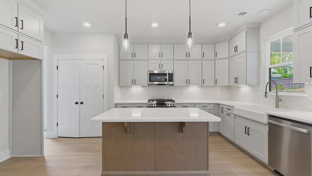 Furnished interior view inside a new home in The Reserve at Livingston Park, Easley (Image 10).