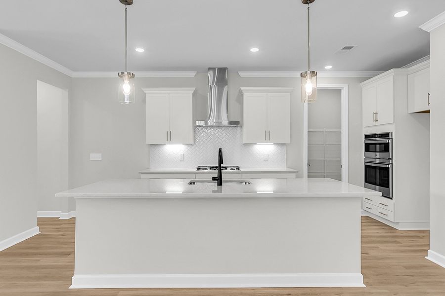 Furnished interior view inside a new home in Pineland Preserve, Summerville (Image 8).