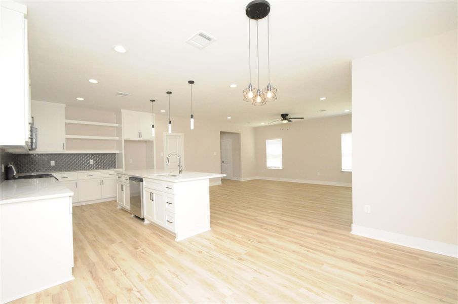 Furnished interior view inside a new home in , Houston (Image 15).