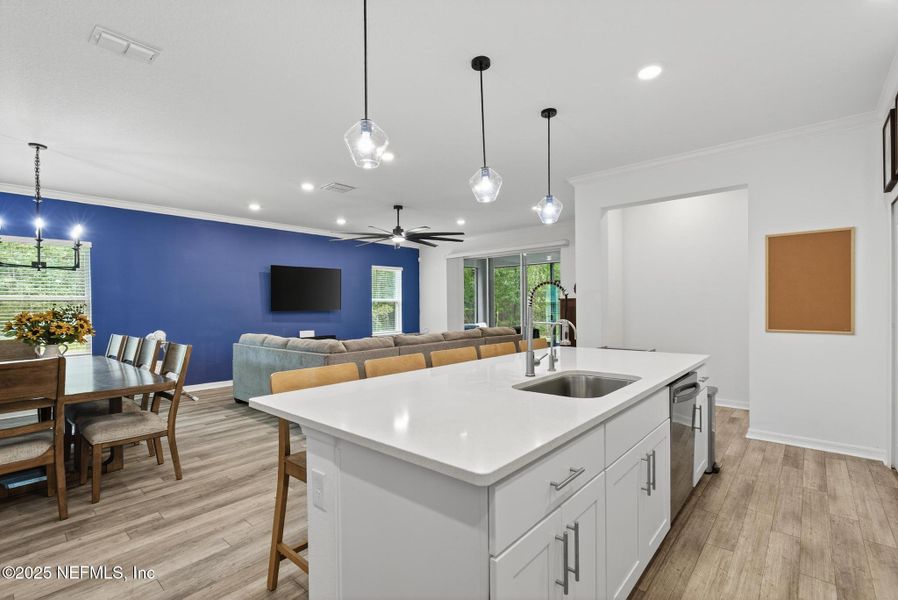 Furnished interior view inside a new home in Flagler Estates, Hastings (Image 36).