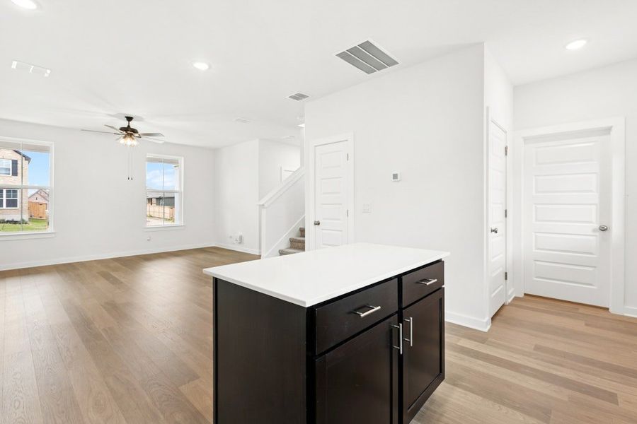 Furnished interior view inside a new home in Mayfair, New Braunfels (Image 10).