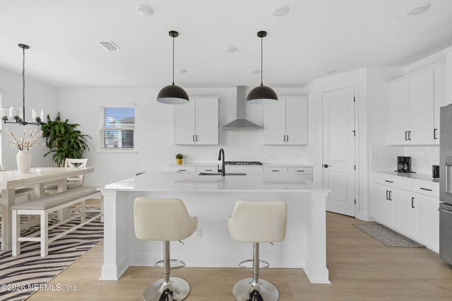 Furnished interior view inside a new home in TrailMark, St. Augustine (Image 28).