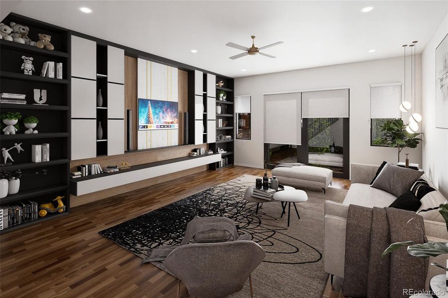 Furnished interior view inside a new home in , Granby (Image 15).