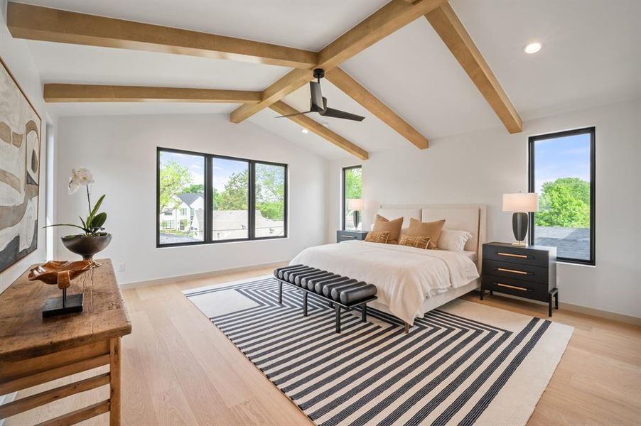 Furnished interior view inside a new home in , Dallas (Image 7).