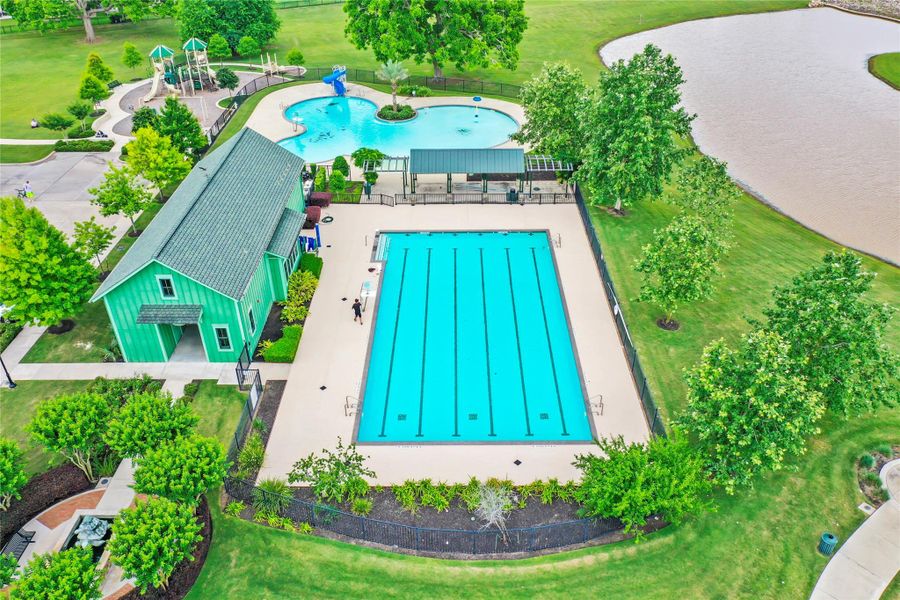 Competition size pool. Competition size pool.