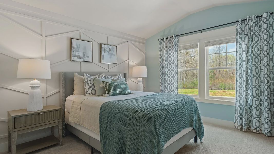 Furnished interior view inside a new home in Riverbend Overlook, Fayetteville (Image 14).