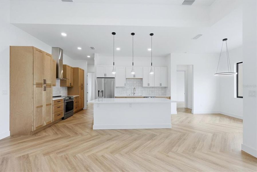 Furnished interior view inside a new home in , North Port (Image 7).