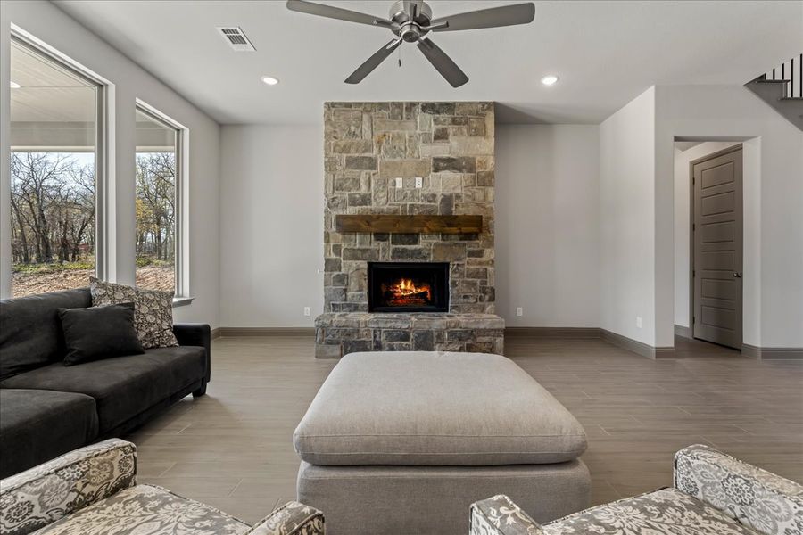 Furnished interior view inside a new home in Spring Valley Ranch, Paradise (Image 12). Furnished interior view inside a new home in Spring Valley Ranch, Paradise (Image 12).