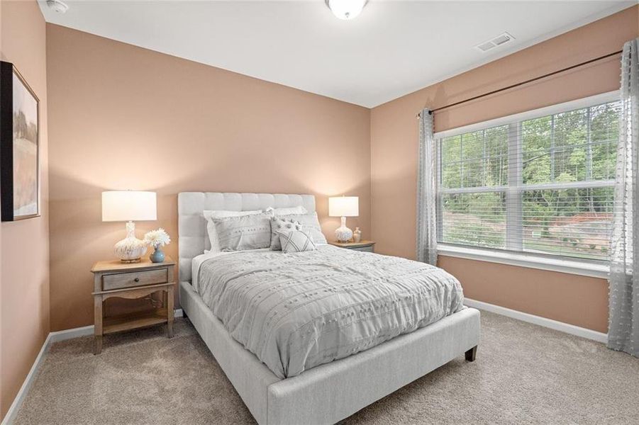 Furnished interior view inside a new home in Garrett Preserve, Douglasville (Image 16).