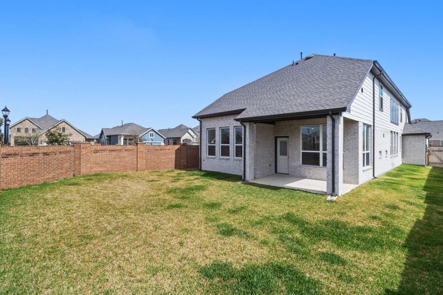 Exterior details and patio area of a home in , Cypress (Image 3). Exterior details and patio area of a home in , Cypress (Image 3).