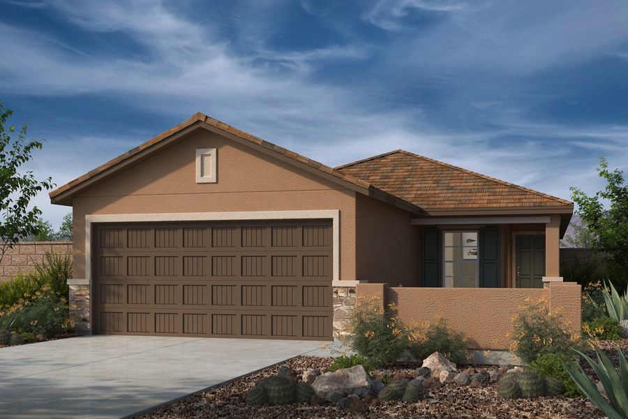 Exterior C with optional stone Exterior C with optional stone