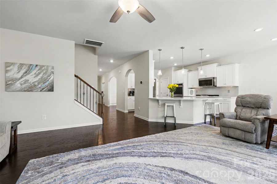 Main level living room