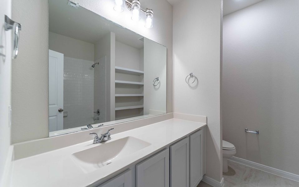 Furnished interior view inside a new home in Solterra, Mesquite (Image 7).
