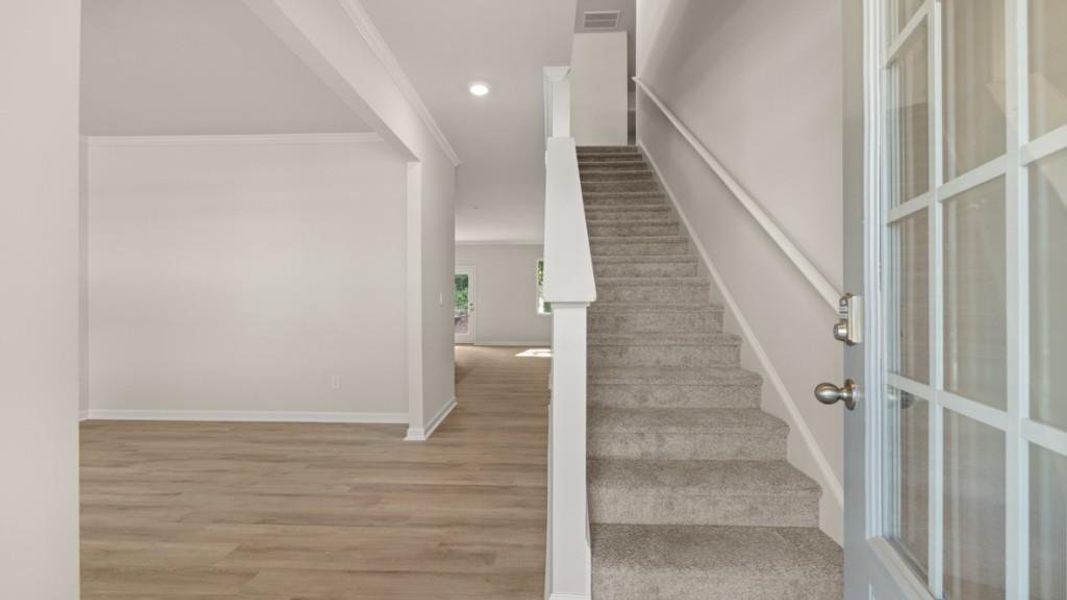 Spacious, unfurnished interior of a new home in Fairhaven, Lithia Springs (Image 29). Spacious, unfurnished interior of a new home in Fairhaven, Lithia Springs (Image 29).