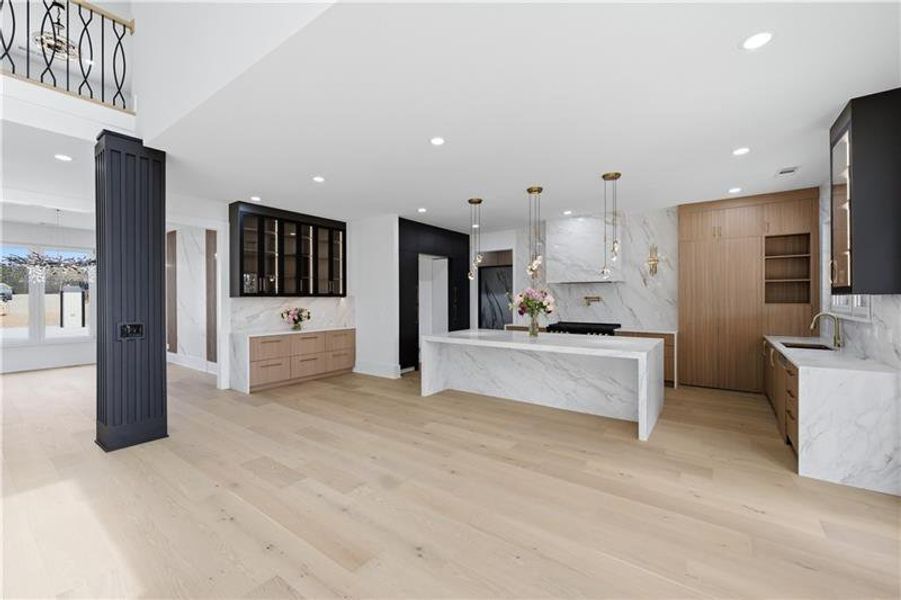 Furnished interior view inside a new home in , Buford (Image 16).