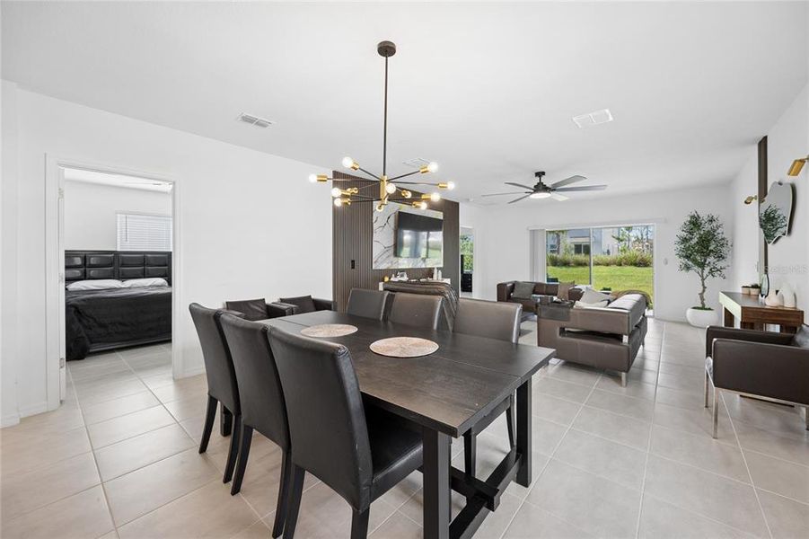 Furnished interior view inside a new home in Westview Community Group Page, Kissimmee (Image 18).
