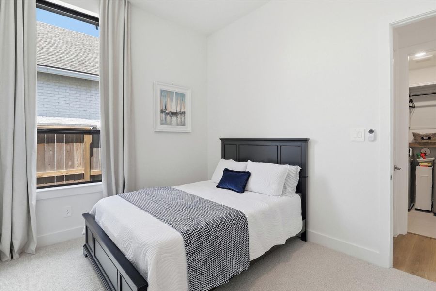 Furnished interior view inside a new home in , Brookshire (Image 35).