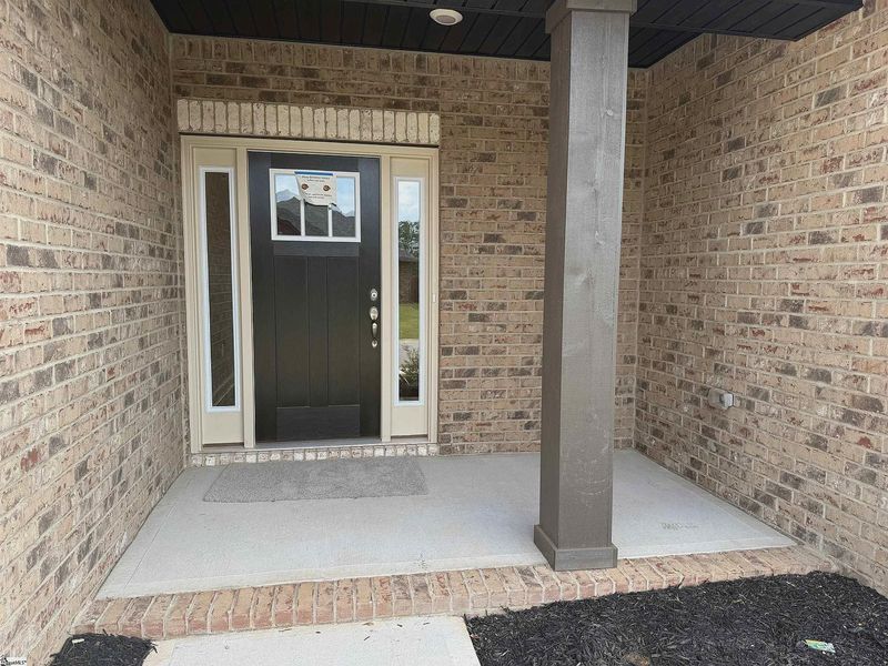 Exterior details and patio area of a home in Bracken Woods, Piedmont (Image 2). Exterior details and patio area of a home in Bracken Woods, Piedmont (Image 2).