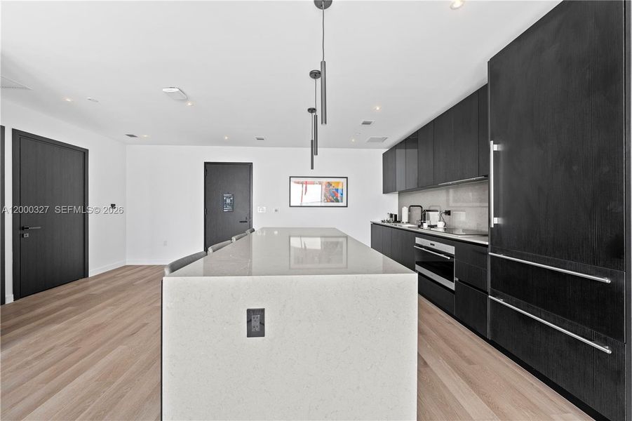 Furnished interior view inside a new home in , Miami (Image 6).