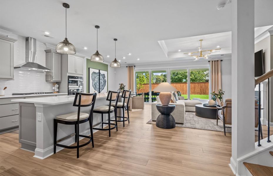 Furnished interior view inside a new home in Fox Hollow, Spartanburg (Image 5).