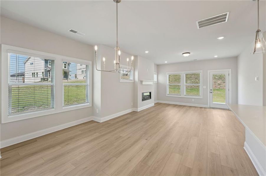 Spacious, unfurnished interior of a new home in Hemingway - Reserve Series, Cumming (Image 35).