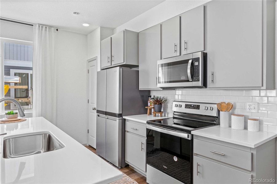 Furnished interior view inside a new home in , Aurora (Image 15).