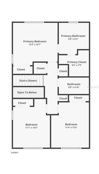 2D floor plan layout of this home in , Tampa, FL (Image 5). 2D floor plan layout of this home in , Tampa, FL (Image 5).