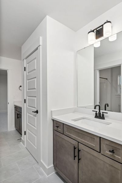 Furnished interior view inside a new home in Clubside Reserve at Summerlake, Lexington (Image 31).