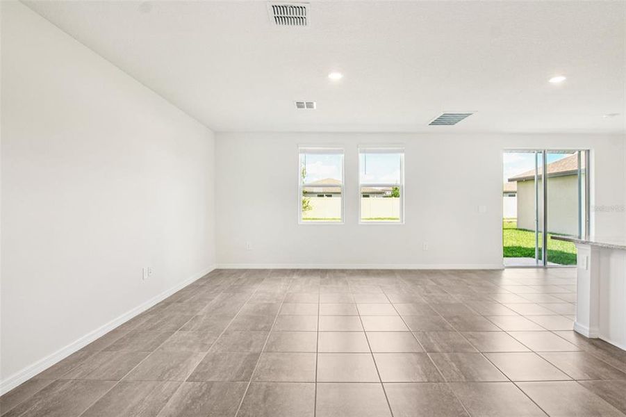 Spacious, unfurnished interior of a new home in Two Rivers - Premier Series, Zephyrhills (Image 9). Spacious, unfurnished interior of a new home in Two Rivers - Premier Series, Zephyrhills (Image 9).