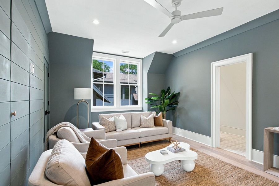 Furnished interior view inside a new home in , Mount Pleasant (Image 59).