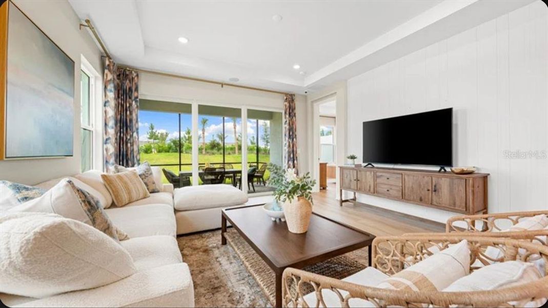 Furnished interior view inside a new home in Skye Ranch Community Group Page, Sarasota (Image 6).