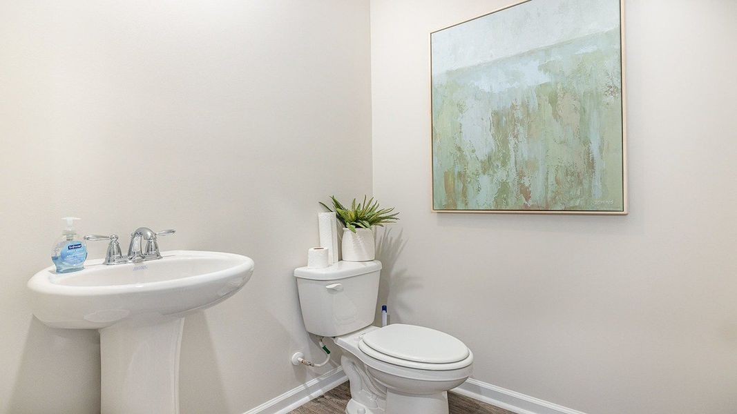 Furnished interior view inside a new home in Harper Meadows, Loris (Image 12).