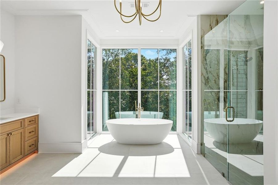 Furnished interior view inside a new home in , Roswell (Image 37). Furnished interior view inside a new home in , Roswell (Image 37).