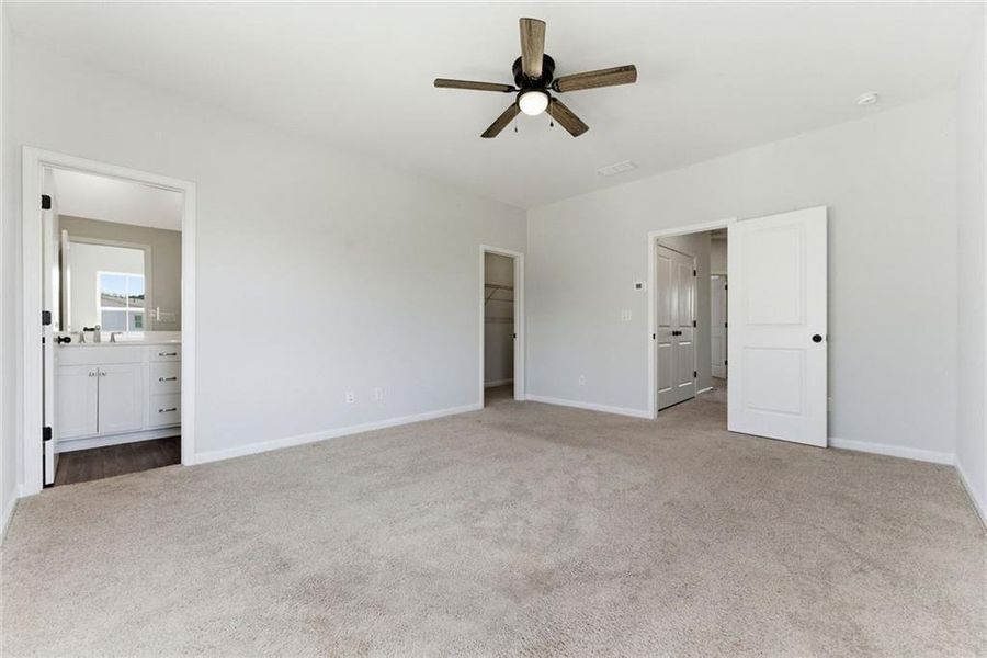 Spacious, unfurnished interior of a new home in Waverly at Buice Lake, Acworth (Image 20).