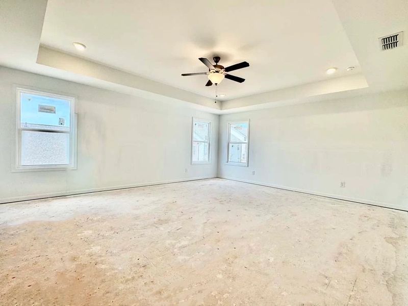 Primary Bedroom Construction Progress