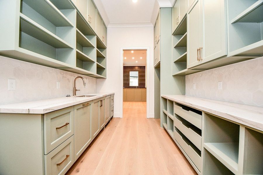 Furnished interior view inside a new home in , Houston (Image 37).