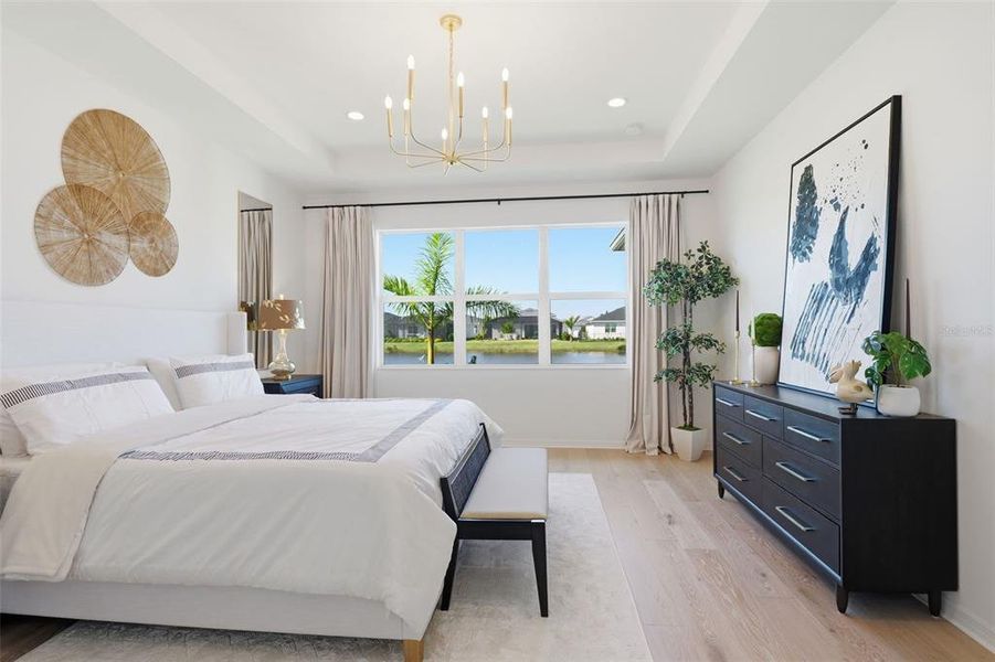 Furnished interior view inside a new home in , Punta Gorda (Image 18).