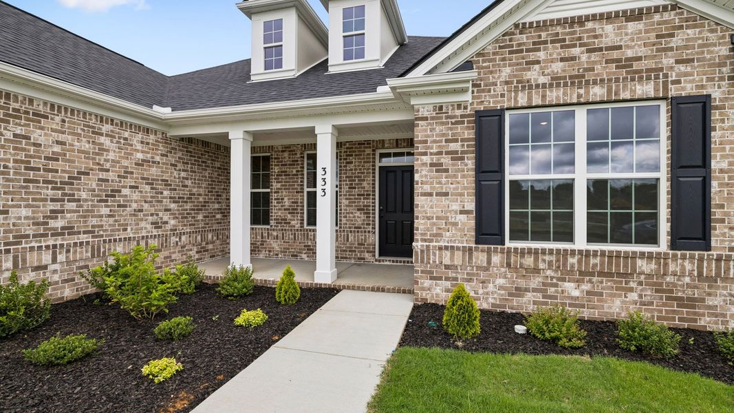 Representative exterior details of a home built from the Holden by D.R. Horton in Harvest Point, Spring Hill (Image 3).