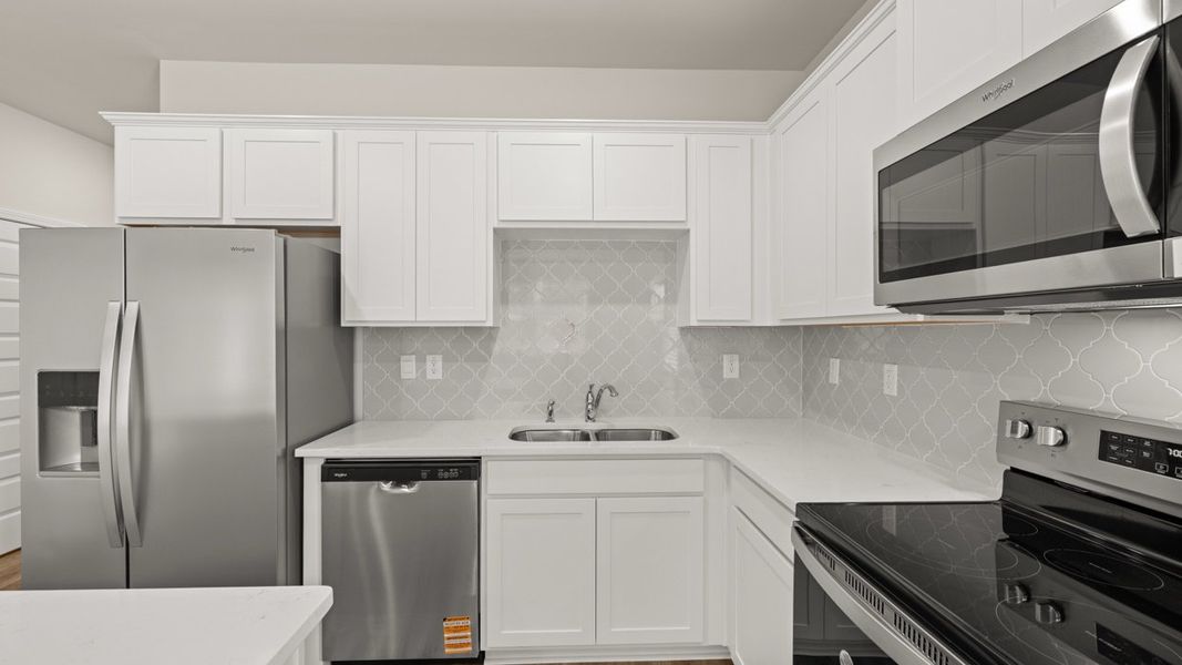 Furnished interior view inside a new home in Young's Crossing, Stone Mountain (Image 5).