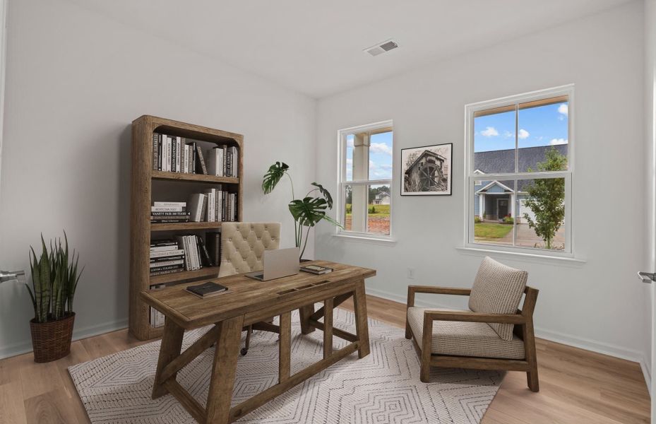Furnished interior view inside a new home in Briarwood Reserve, Spartanburg (Image 15).