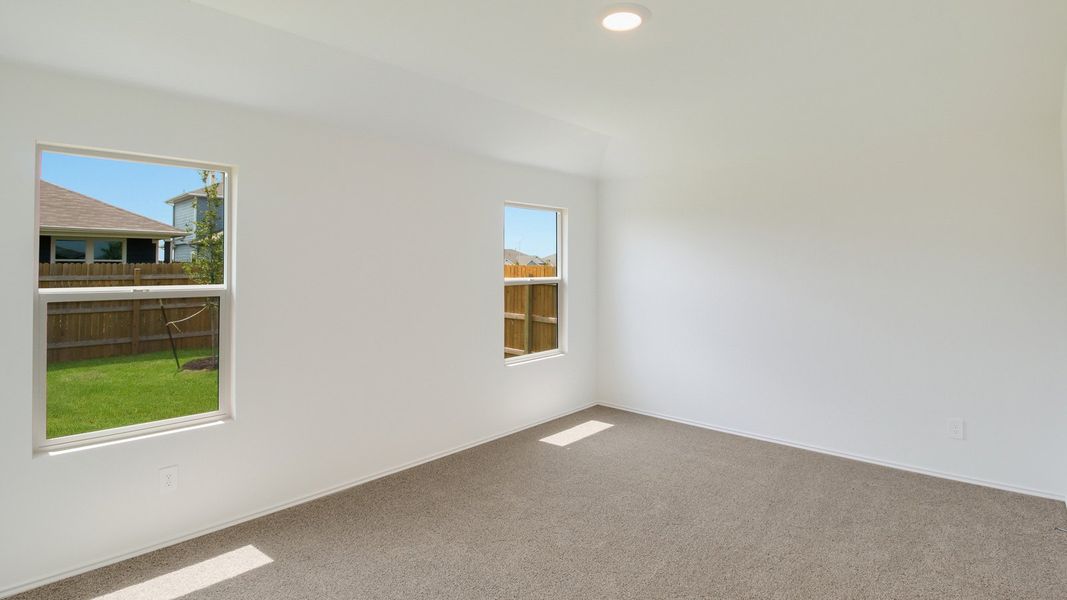Representative unfurnished interior of a home built from the The Gaven by D.R. Horton in Wayside, Uhland (Image 11).