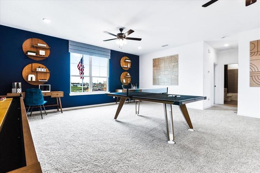 Furnished interior view inside a new home in , Aubrey (Image 8). Furnished interior view inside a new home in , Aubrey (Image 8).