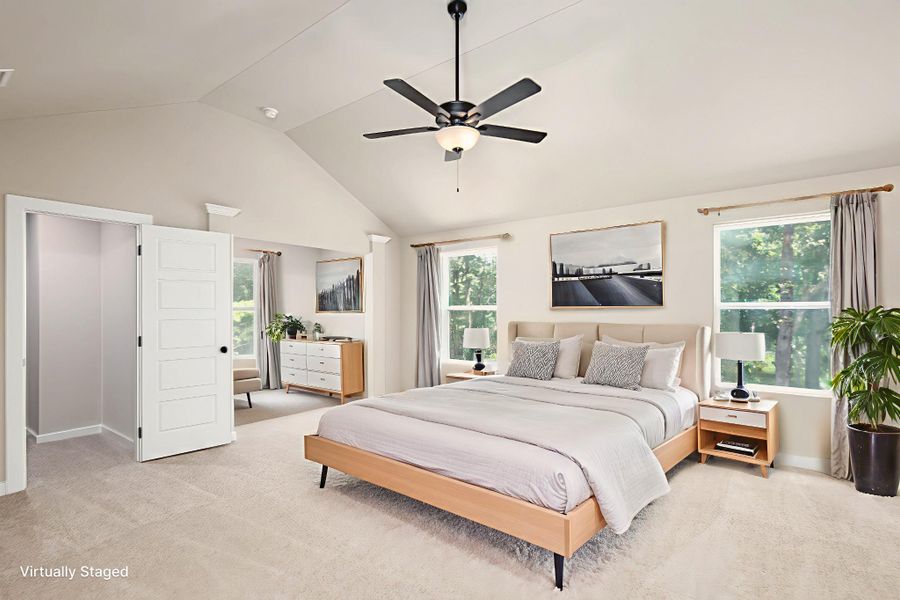 Furnished interior view inside a new home in Woodland Farms, Dickson (Image 9). Furnished interior view inside a new home in Woodland Farms, Dickson (Image 9).