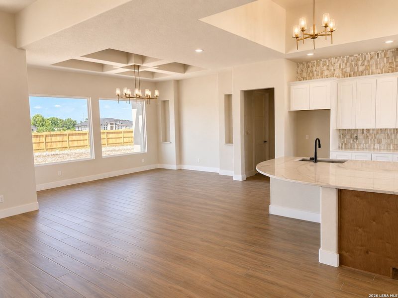 Spacious, unfurnished interior of a new home in Alamo Estates, San Antonio (Image 8).