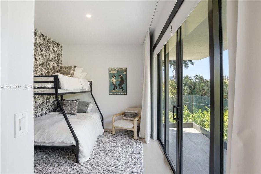 Furnished interior view inside a new home in , Miami Beach (Image 12).